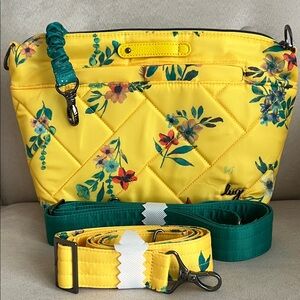 NWOT Lug Flare 2 Crossbody Bag in Bouquet Yellow 💐
